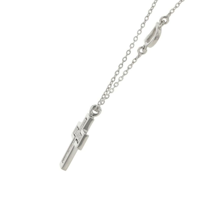 ダミアーニ ネックレス ベル エポック ミニ クロス ダイヤモンド K18WGホワイトゴールド 20059783 DAMIANI ペンダント