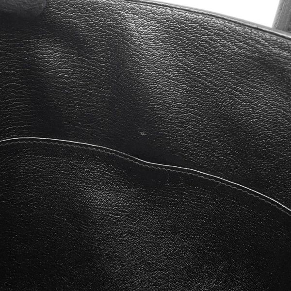 エルメス バーキン30 ブラック/ピンクゴールド金具 トゴ C刻印 HERMES Birkin ハンドバッグ 黒