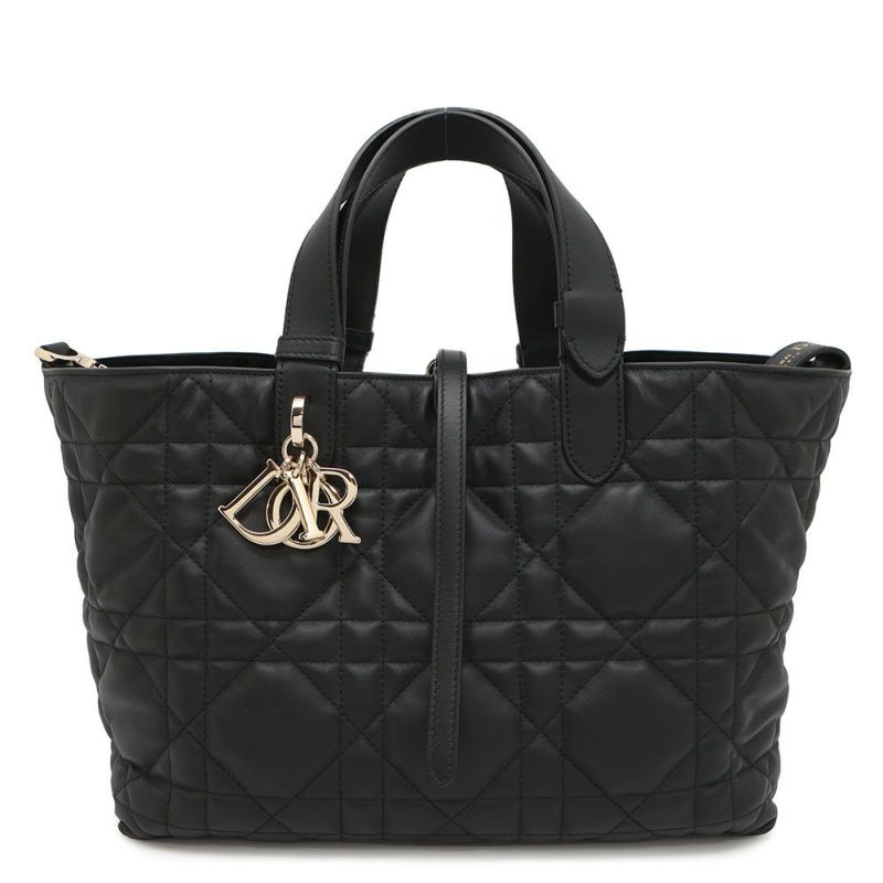 クリスチャン・ディオール ハンドバッグ トゥジュール ミディアム M2821OSHJ Christian Dior 2way 黒