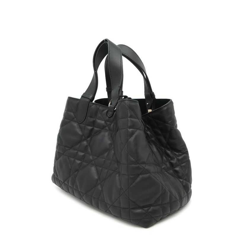 クリスチャン・ディオール ハンドバッグ トゥジュール ミディアム M2821OSHJ Christian Dior 2way 黒