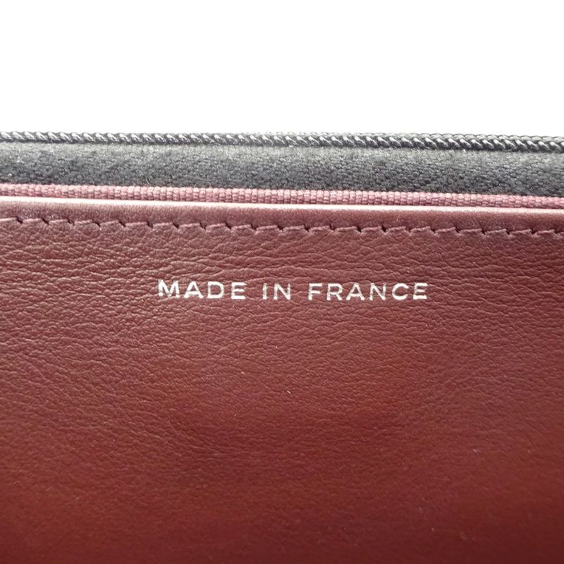 シャネル チェーンウォレット クラシック マトラッセ ココマーク キャビアスキン AP0250 CHANEL 財布 黒