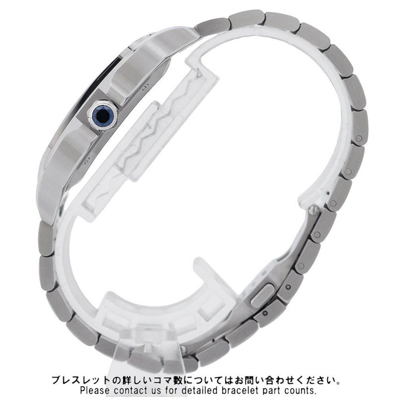 カルティエ サントス ドゥ カルティエ LM WSSA0071 Cartier 腕時計 ブルー文字盤