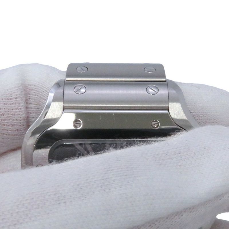 カルティエ サントス ドゥ カルティエ LM WSSA0071 Cartier 腕時計 ブルー文字盤