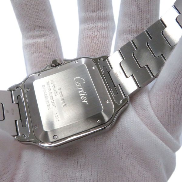 カルティエ サントス ドゥ カルティエ LM WSSA0071 Cartier 腕時計 ブルー文字盤