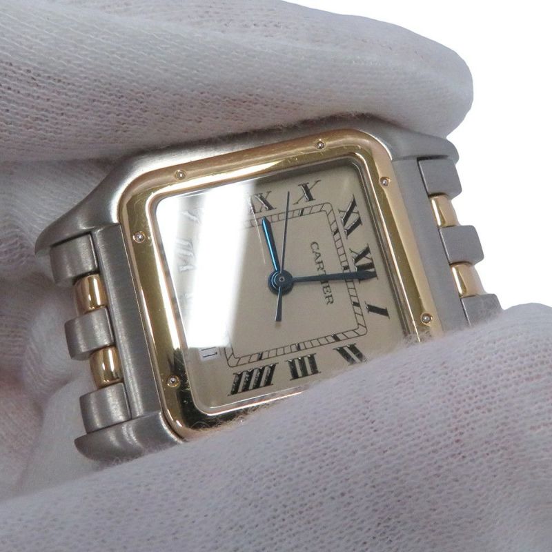 カルティエ パンテールMM パンテール ドゥ カルティエ W25028B6 Cartier 腕時計 レディース アイボリー文字盤