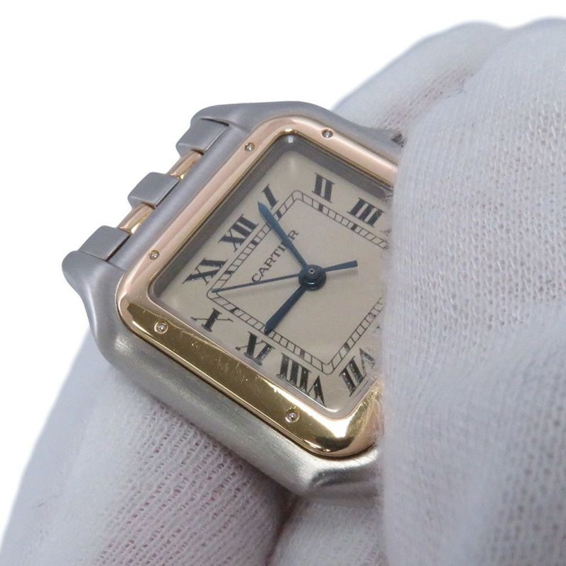 カルティエ パンテールMM パンテール ドゥ カルティエ W25028B6 Cartier 腕時計 レディース アイボリー文字盤