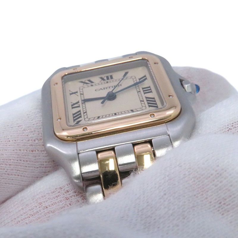 カルティエ パンテールMM パンテール ドゥ カルティエ W25028B6 Cartier 腕時計 レディース アイボリー文字盤