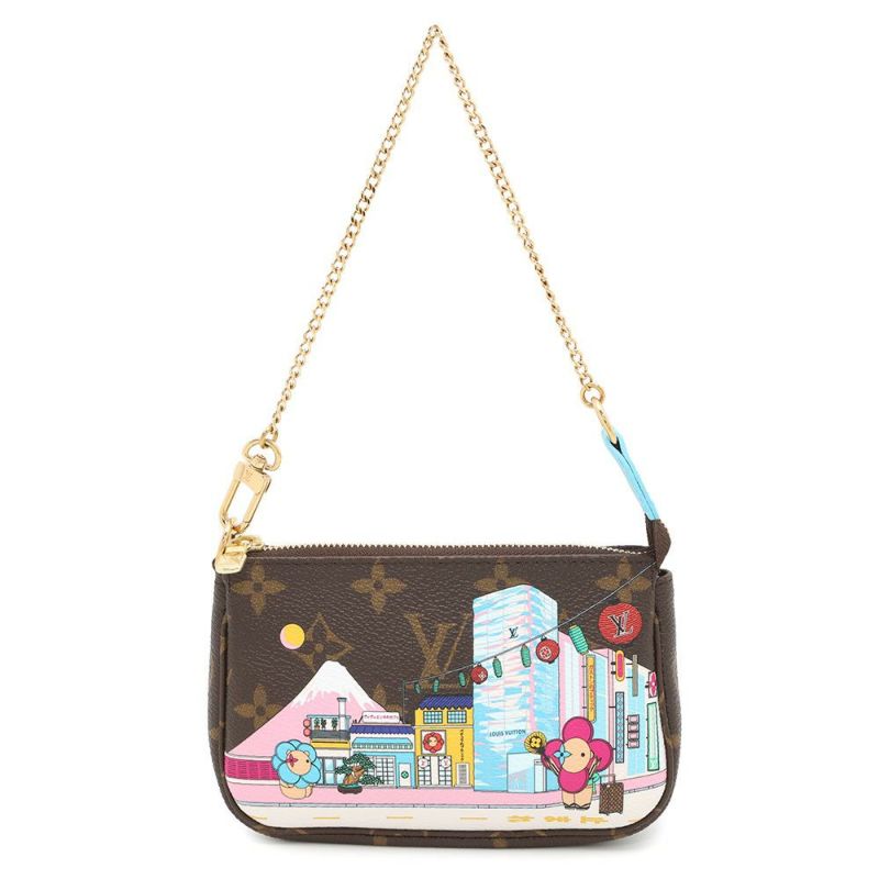 ルイヴィトン ポーチ モノグラム ヴィヴィエンヌ 東京 ミニ・ポシェット・アクセソワール M81637