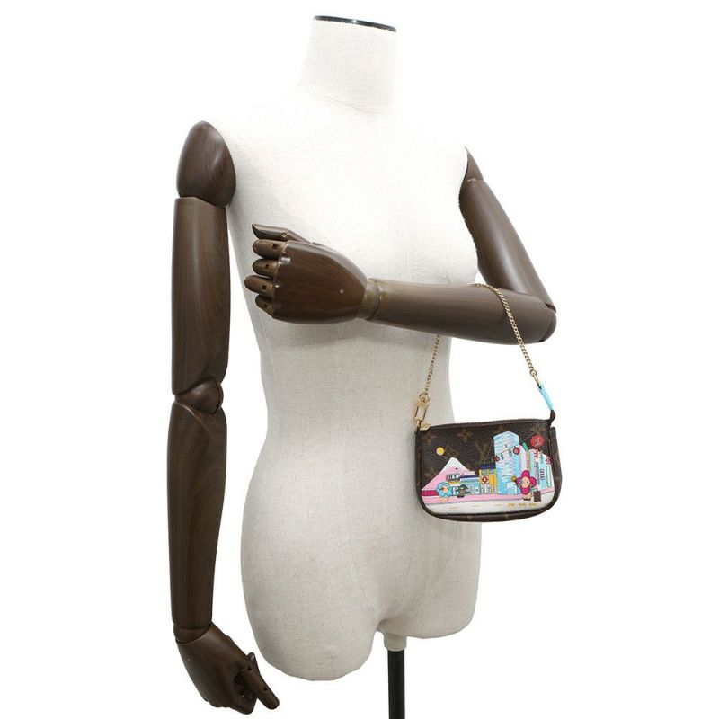 ルイヴィトン ポーチ モノグラム ヴィヴィエンヌ 東京 ミニ・ポシェット・アクセソワール M81637