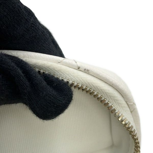 シャネル ハンドバッグ マトラッセ ココマーク バニティケース キャビアスキン AP4404 CHANEL 白 2way ヴァニティ