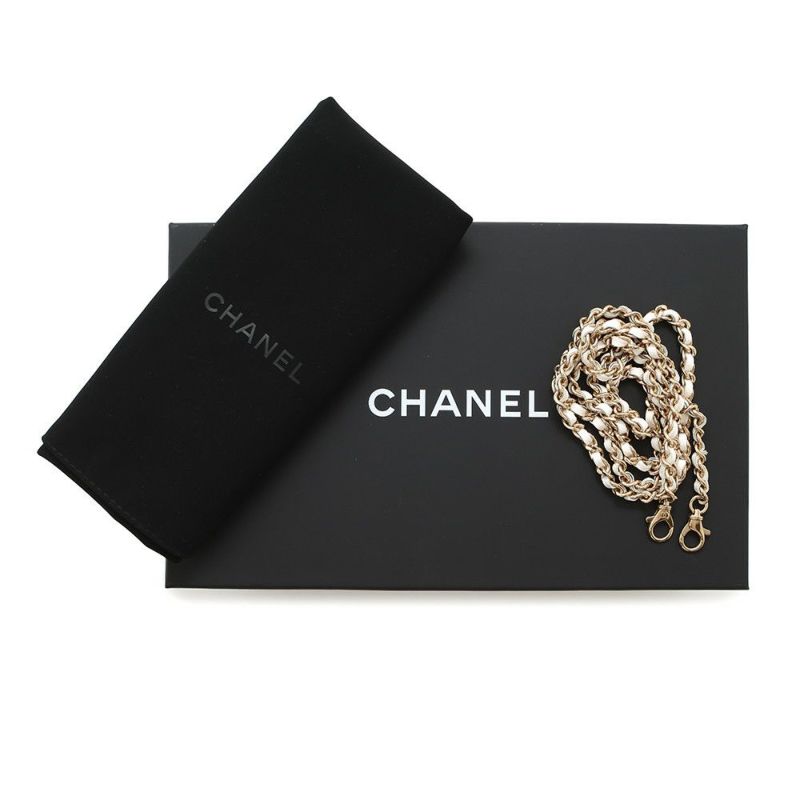 シャネル ハンドバッグ マトラッセ ココマーク バニティケース キャビアスキン AP4404 CHANEL 白 2way ヴァニティ