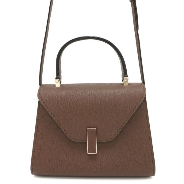 ヴァレクストラ ハンドバッグ イジィデ ミニ ソフトカーフレザー Valextra 2way