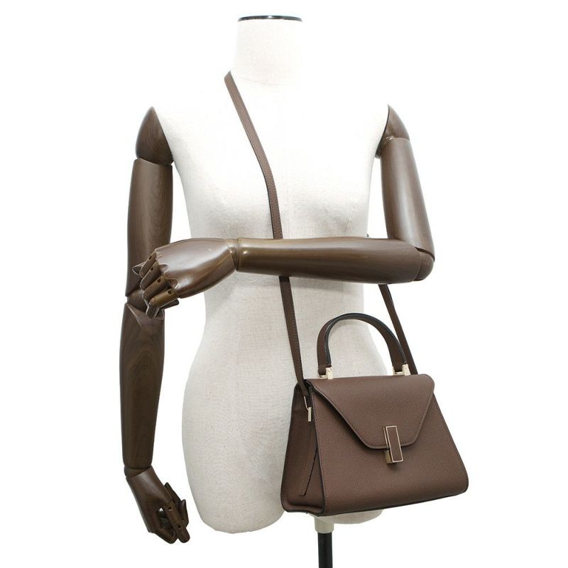 ヴァレクストラ ハンドバッグ イジィデ ミニ ソフトカーフレザー Valextra 2way