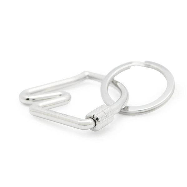 エルメス キーホルダー シュバル Cheval シルバー金具 HERMES キーリング