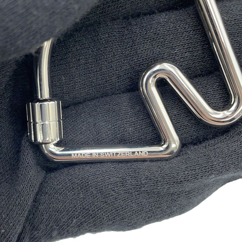 エルメス キーホルダー シュバル Cheval シルバー金具 HERMES キーリング