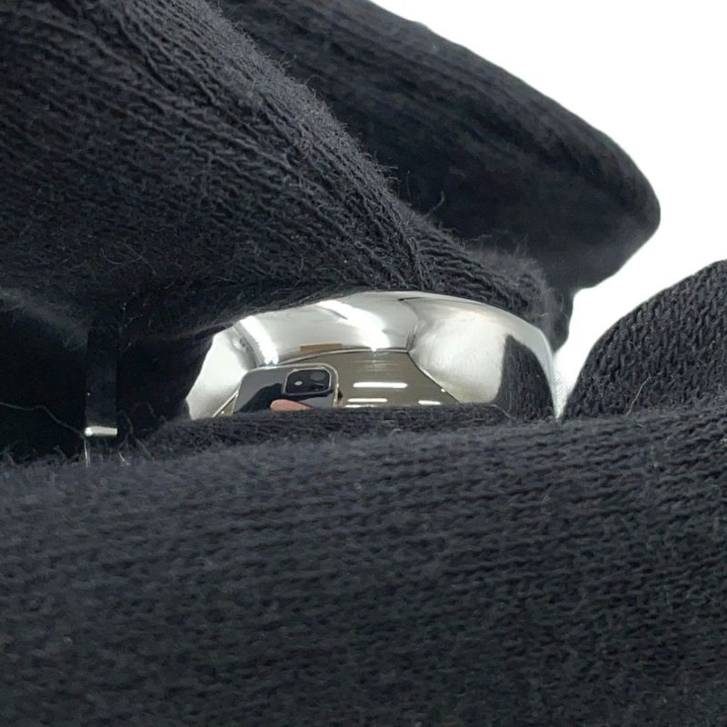 エルメス リング カルーゼル ブラック/シルバー金具 サイズT58 HERMES アクセサリー 指輪