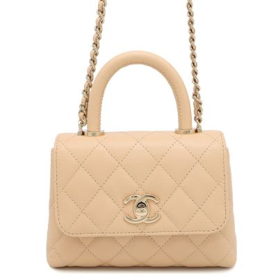 【手にするたび、ときめく名品】CHANEL ハンドバッグ ☆SNSで話題になった新サイズ☆シャネル コピー ココハンドル