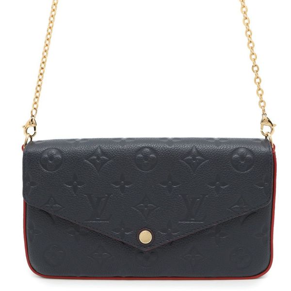 ルイヴィトン チェーンウォレット モノグラム・アンプラント ポシェット・フェリシー M64099 LOUIS VUITTON 財布