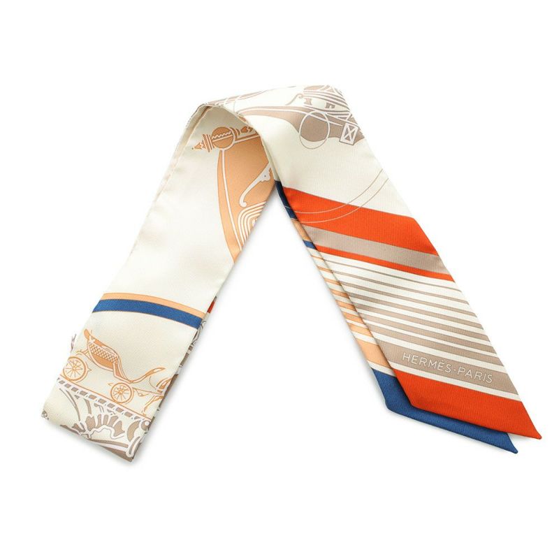 エルメス スカーフ ツイリー エクスリブリス Ex-Libris HERMES シルクツイル 2021年秋冬