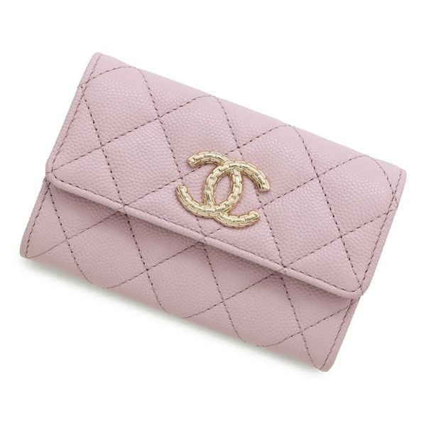 シャネル カードケース マトラッセ ココマーク キャビアスキン AP3187 CHANEL 財布