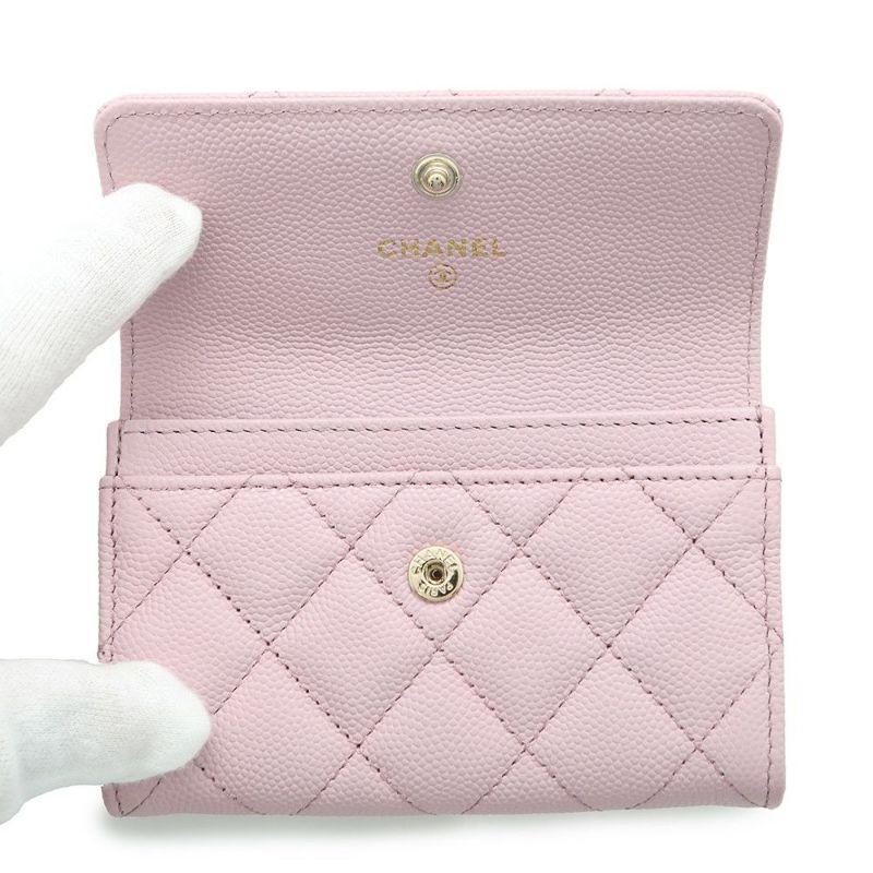 シャネル カードケース マトラッセ ココマーク キャビアスキン AP3187 CHANEL 財布