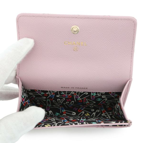 シャネル カードケース マトラッセ ココマーク キャビアスキン AP3187 CHANEL 財布