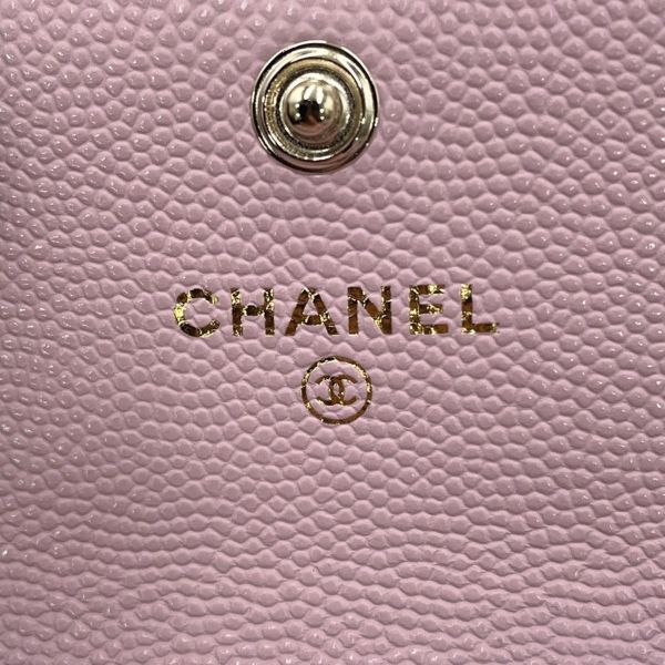 シャネル カードケース マトラッセ ココマーク キャビアスキン AP3187 CHANEL 財布
