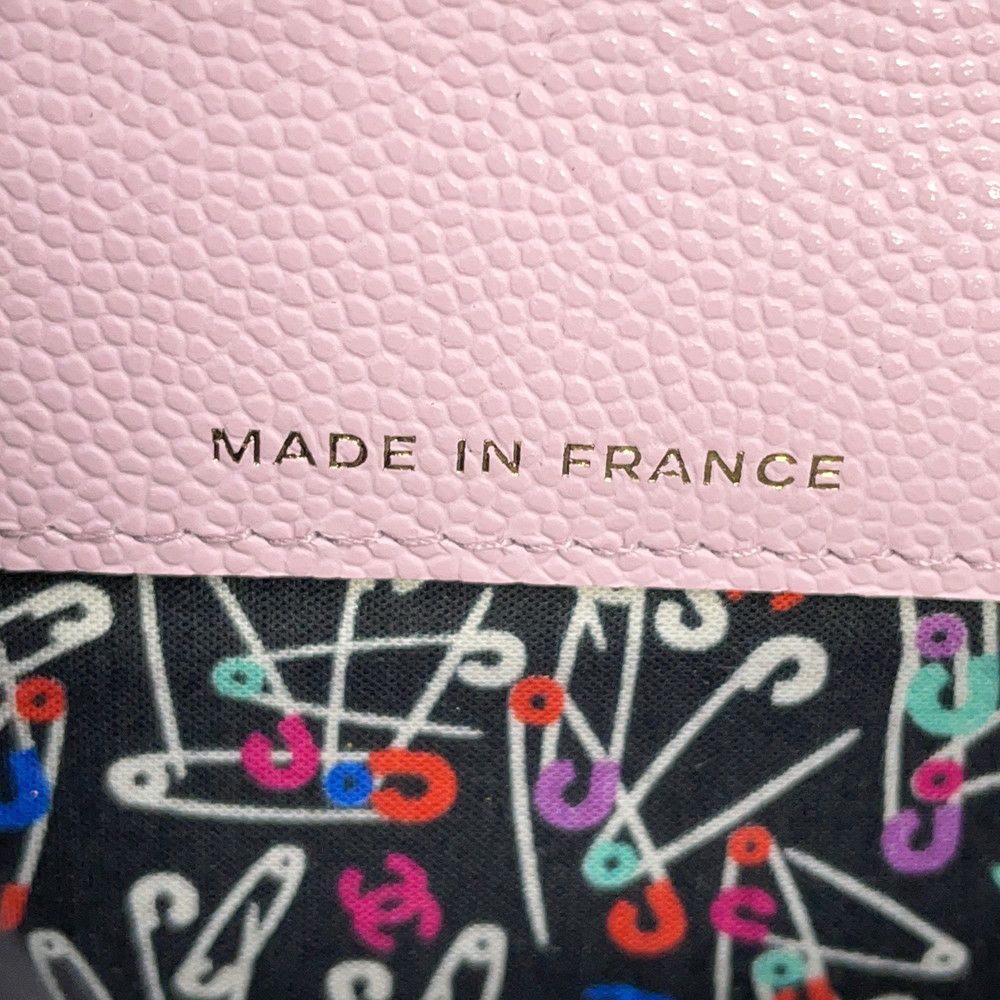 シャネル カードケース マトラッセ ココマーク キャビアスキン AP3187 CHANEL 財布
