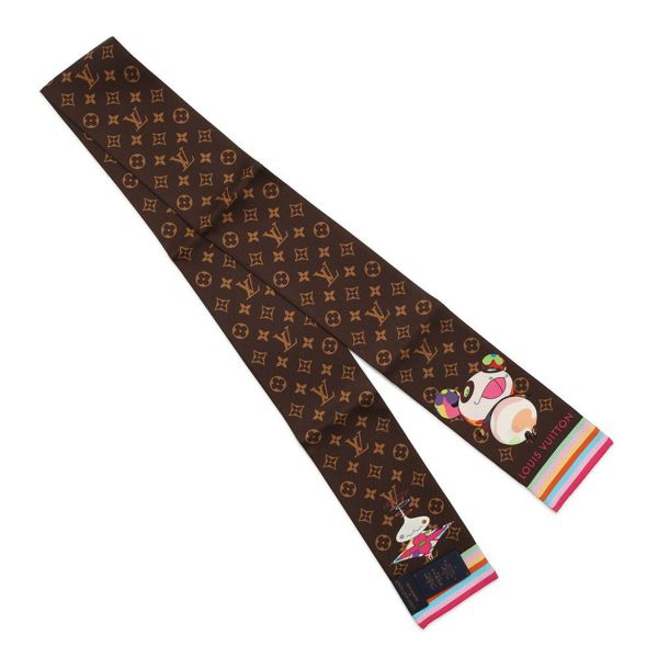 ルイヴィトン スカーフ LV × TM バンドー・スーパーフラット