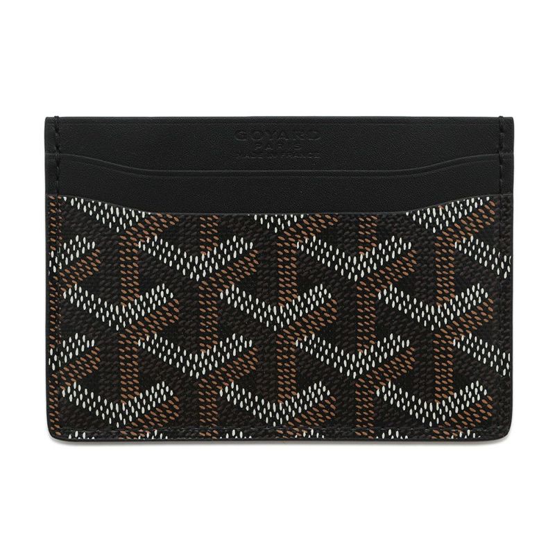 ゴヤール カードケース サンシュルピス STSULPPMLTY01CL01X GOYARD 財布 名刺入れ メンズ 黒