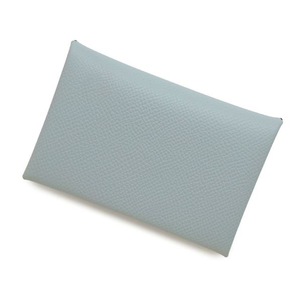 エルメス カードケース カルヴィ グリパンタン エプソン K刻印 HERMES 名刺入れ