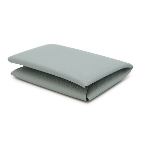 エルメス カードケース カルヴィ グリパンタン エプソン K刻印 HERMES 名刺入れ