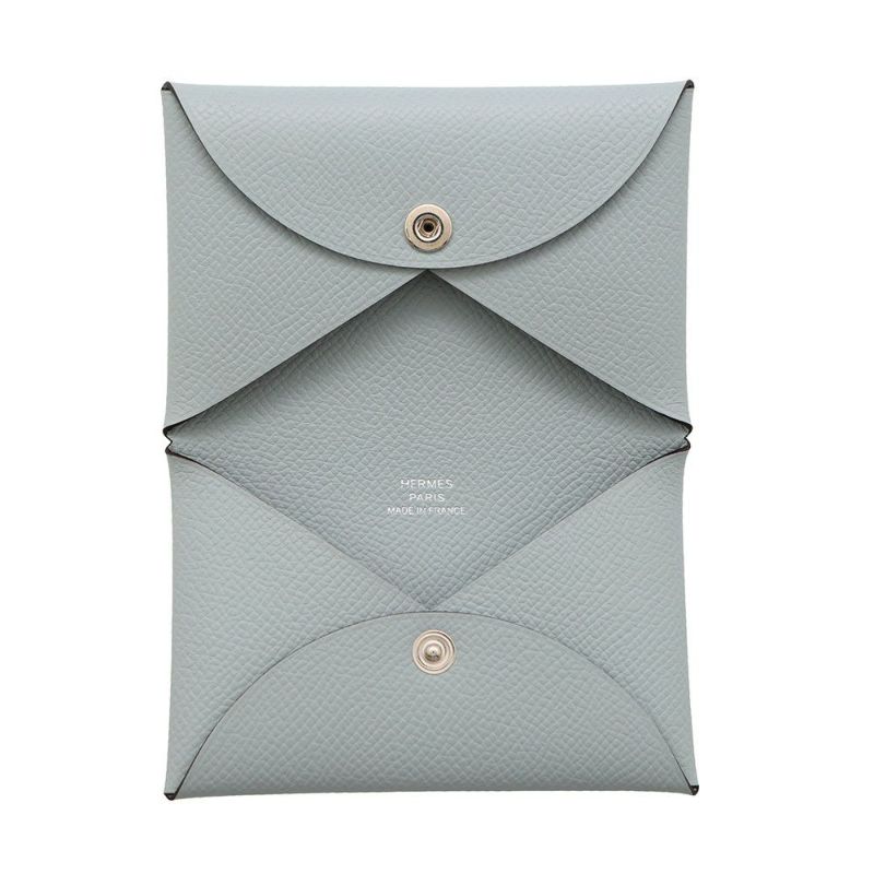 エルメス カードケース カルヴィ グリパンタン エプソン K刻印 HERMES 名刺入れ