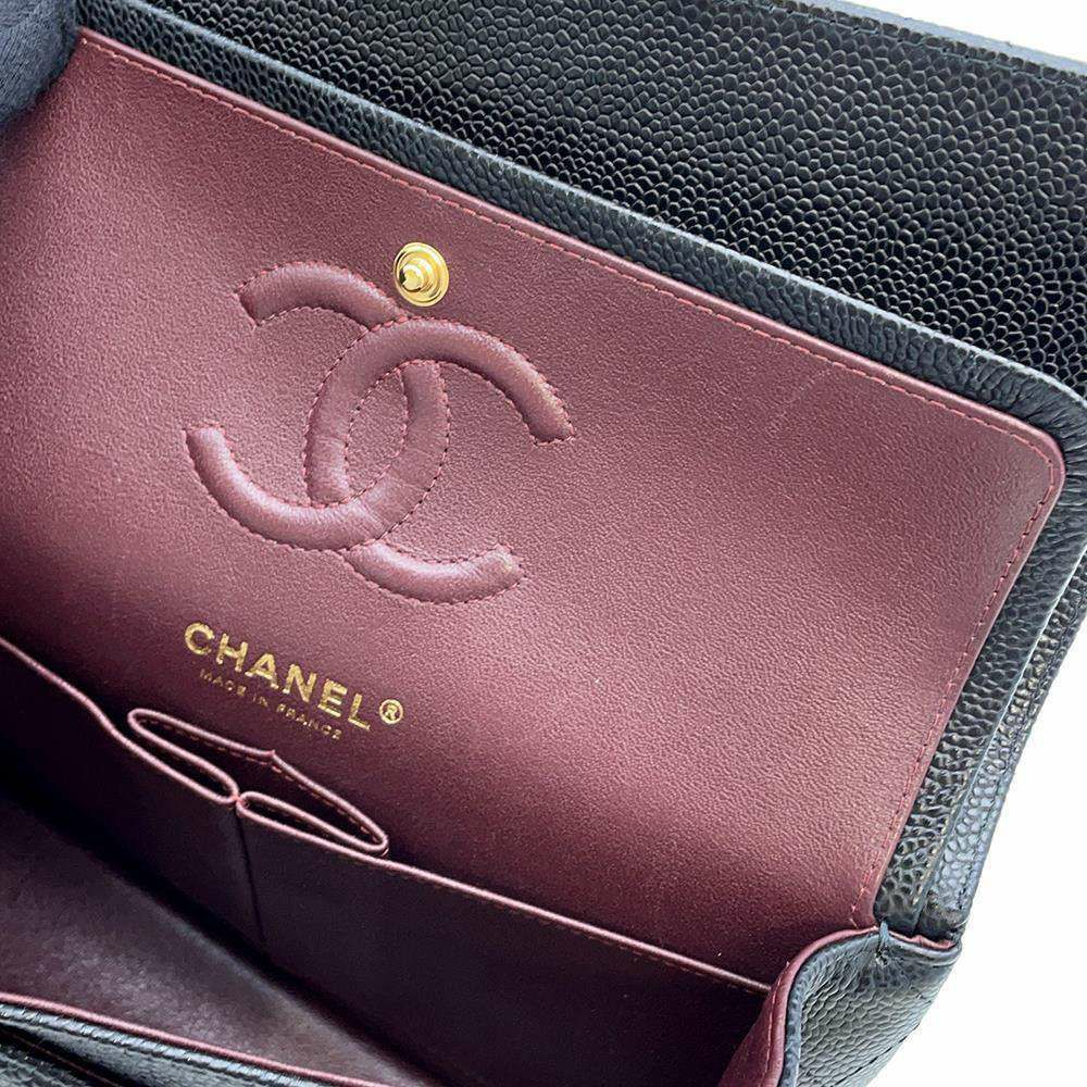 シャネル チェーンショルダーバッグ マトラッセ23 ココマーク ダブルチェーン A01113 CHANEL バッグ 黒