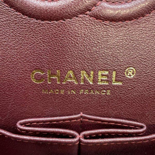 シャネル チェーンショルダーバッグ マトラッセ23 ココマーク ダブルチェーン A01113 CHANEL バッグ 黒