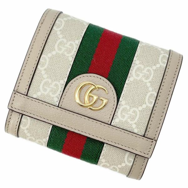 グッチ 二つ折り財布 オフィディア GGスプリーム 598662 GUCCI 財布 コンパクトウォレット