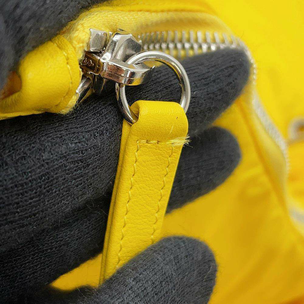 シャネル チェーンショルダーバッグ マドモアゼル ココマーク ナイロン A67080 CHANEL ポーチ付き