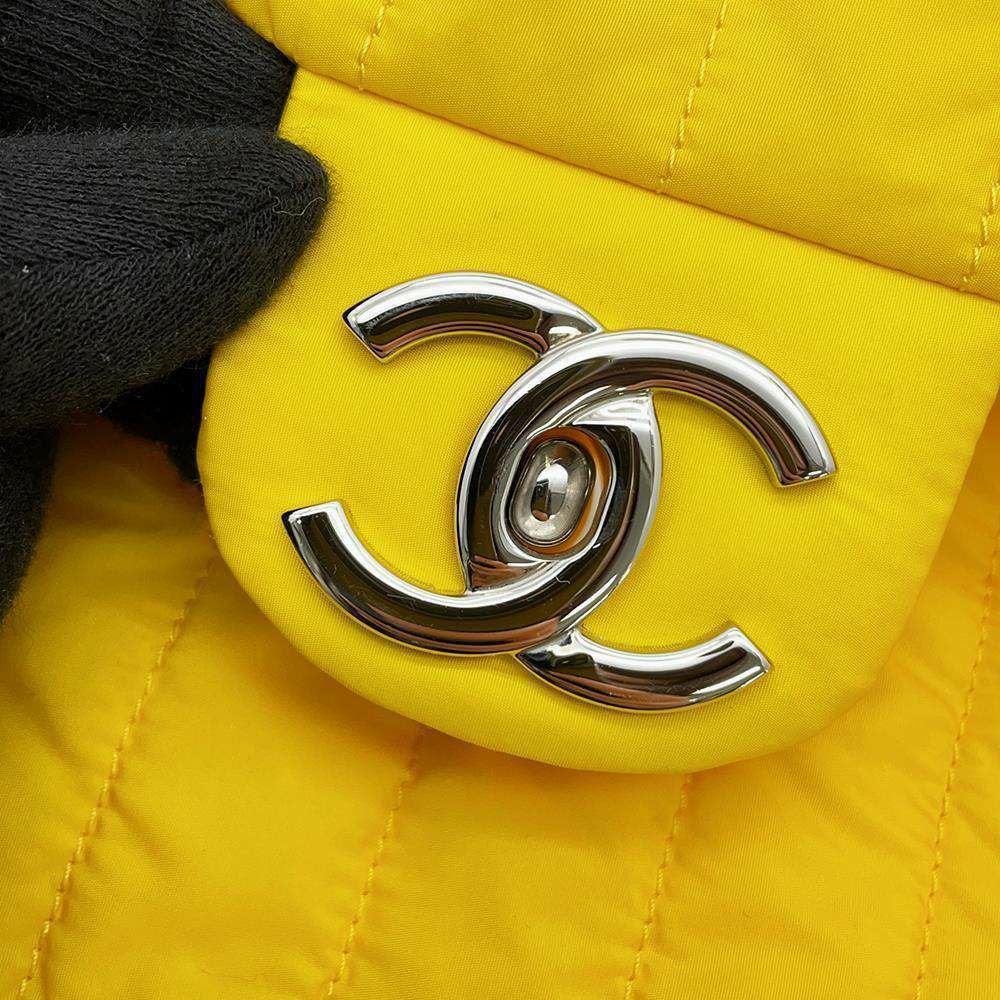 シャネル チェーンショルダーバッグ マドモアゼル ココマーク ナイロン A67080 CHANEL ポーチ付き