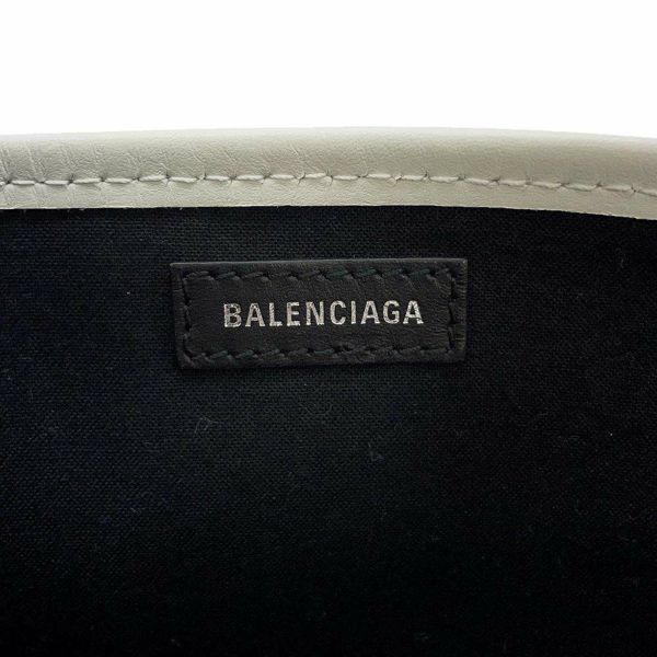 バレンシアガ ハンドバッグ ネイビーカバ XS 390346 ポーチ付 BALENCIAGA 2wayショルダーバッグ