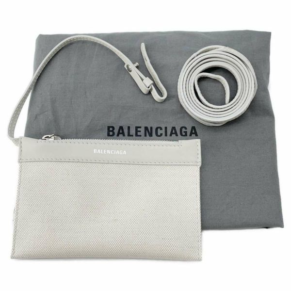 バレンシアガ ハンドバッグ ネイビーカバ XS 390346 ポーチ付 BALENCIAGA 2wayショルダーバッグ