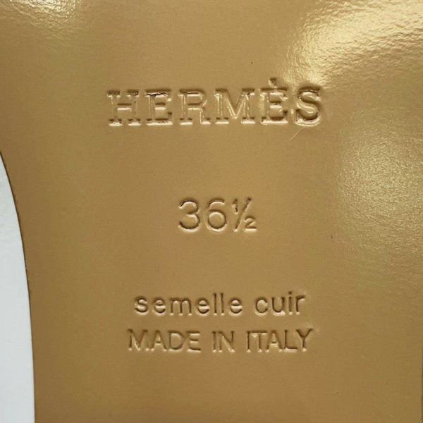 エルメス パンプス エリゼ 70 レザー レディースサイズ36 1/2 HERMES 靴 白