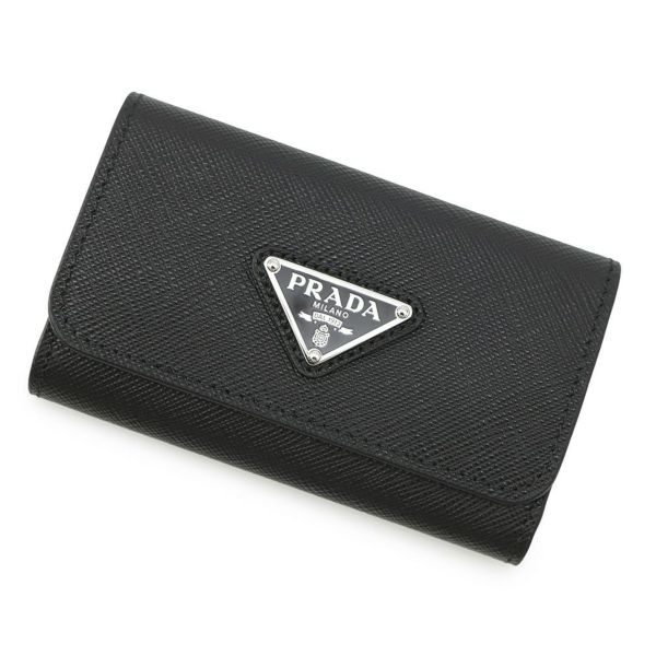 プラダ PRADA キーケース キーリング付き 4連キーケース