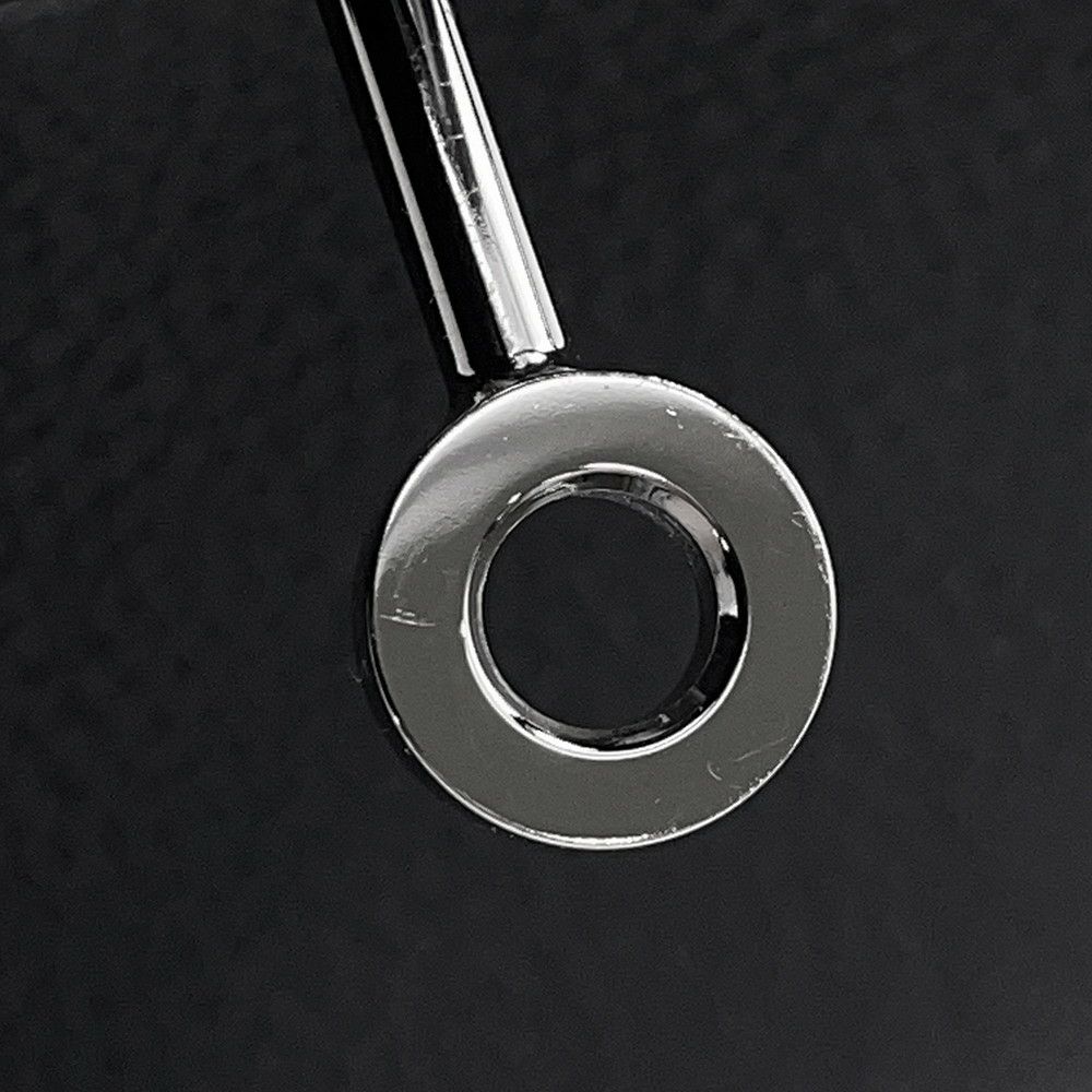 エルメス バーキン25 ブラック/シルバー金具 トゴ Y刻印 HERMES Birkin ハンドバッグ 黒