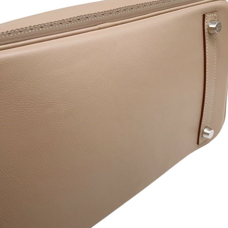 エルメス バーキン30 ギリーズ アルジル/エトゥープ/シルバー金具 スイフト □P刻印 HERMES Birkin ハンドバッグ