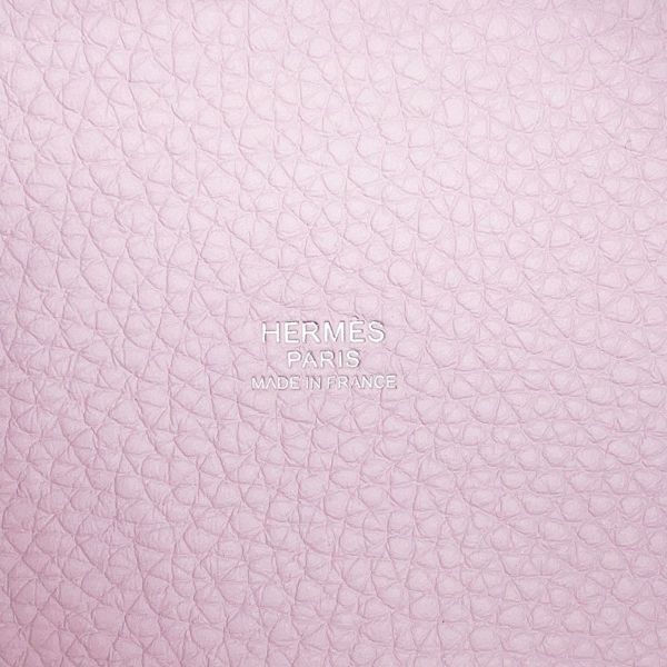 エルメス ハンドバッグ ピコタンロックPM モーヴペール/シルバー金具 トリヨンクレマンス W刻印