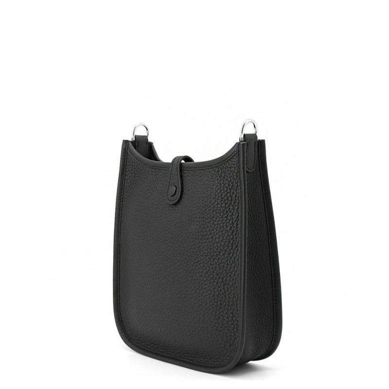 エルメス エブリンTPM アマゾン サングル ジグザグ ブラック/ホワイト/シルバー金具 トリヨンクレマンス K刻印 黒 白