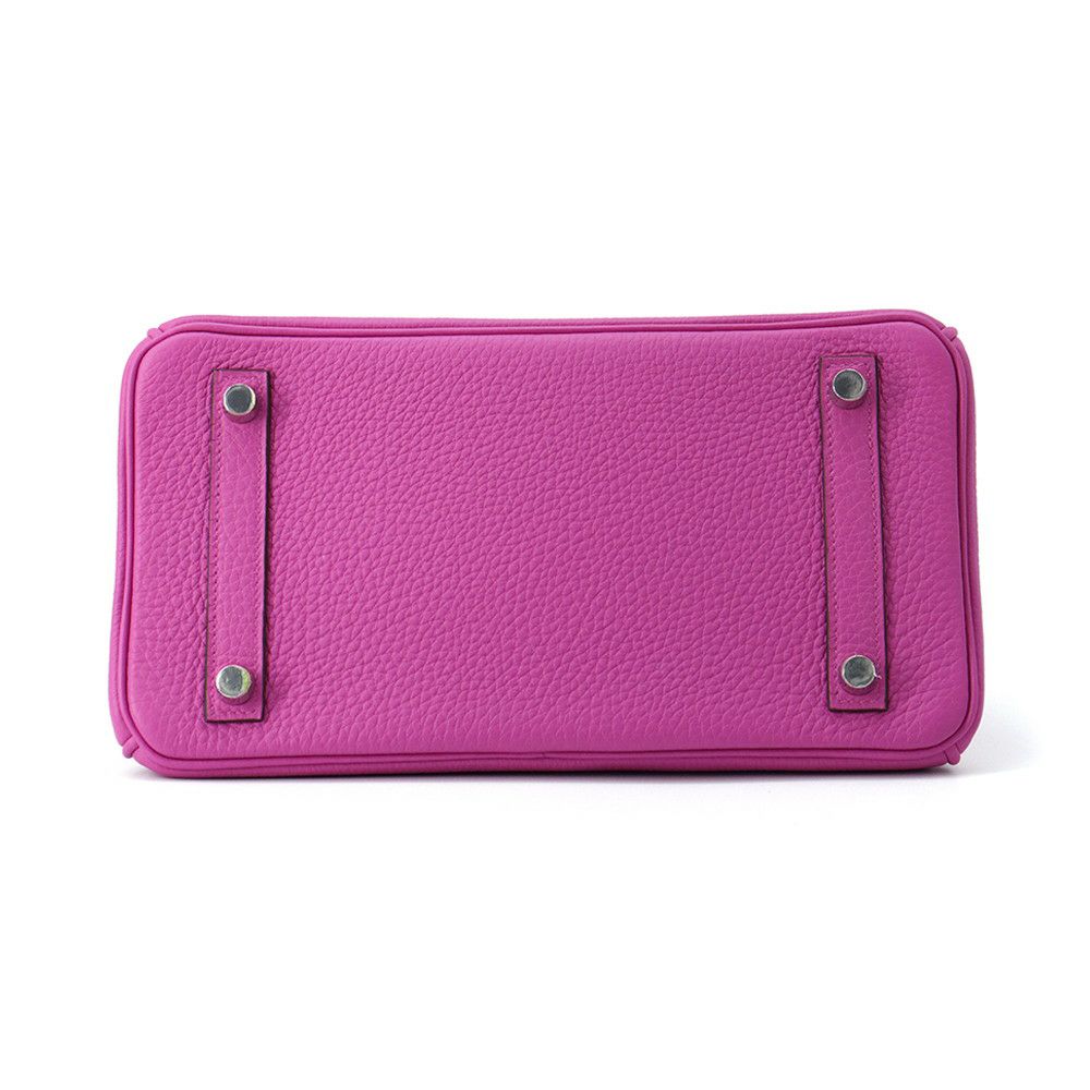 エルメス バーキン25 マグノリア/シルバー金具 トゴ C刻印 HERMES Birkin ハンドバッグ