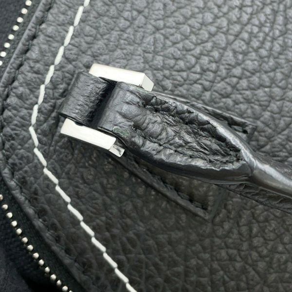 メゾンマルジェラ ハンドバッグ 5AC マイクロ カーフレザー/コットン S56WG0081 2way 黒