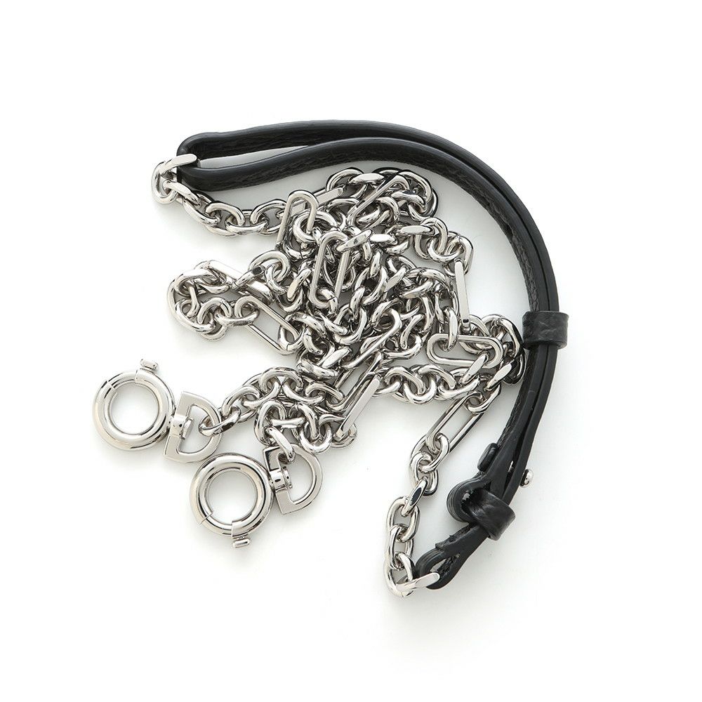 メゾンマルジェラ ハンドバッグ 5AC マイクロ カーフレザー/コットン S56WG0081 2way 黒