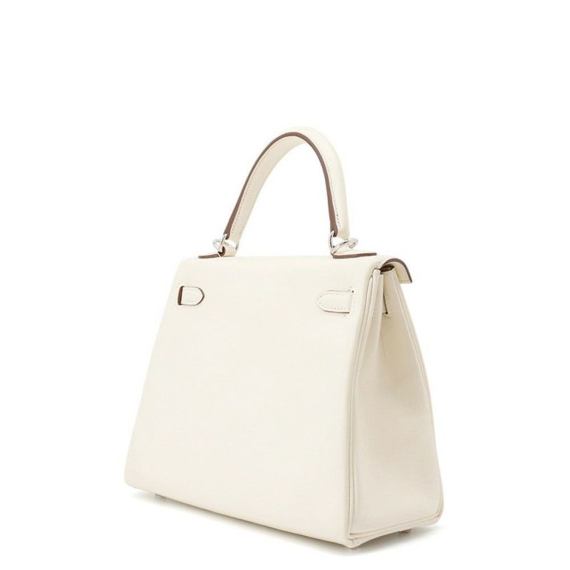 エルメス ハンドバッグ ケリー25 内縫い IN AND OUT ナタ/シルバー金具 スイフト Z刻印 HERMES Kelly 2wayバッグ
